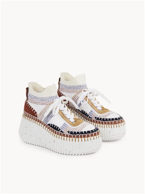 chloe sneakers hoog|chloe sneakers nama.